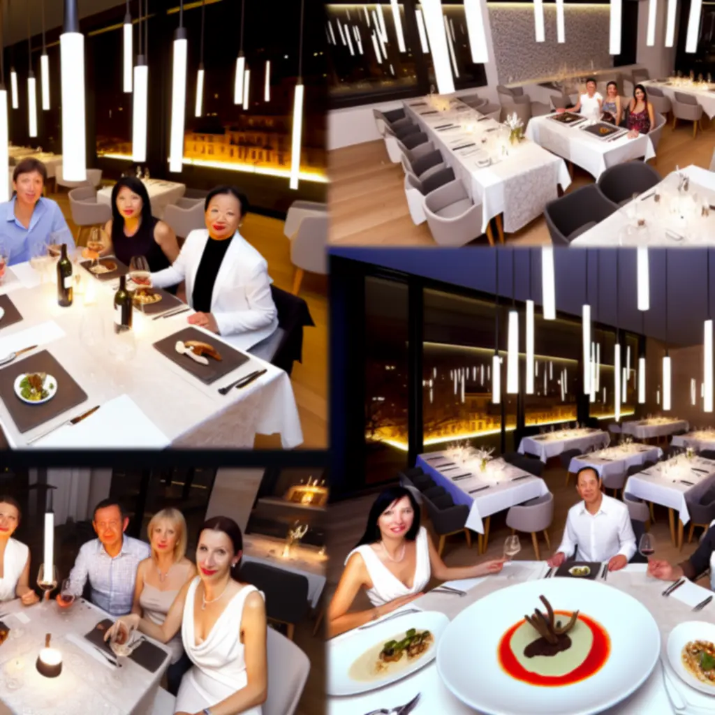 Gourmet fogások tálalva az Auto Car Advice éttermében